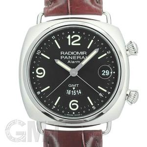 パネライ ラジオミール GMT アラーム 42mm PAM00355 OFFICINE PANERAI 中古メンズ 腕時計 送料無料｜gmt