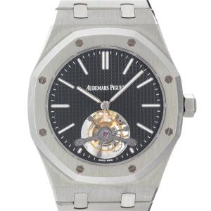 オーデマピゲ ロイヤルオーク エクストラシン トゥールビヨン 26512ST.OO.1220ST.01【ジャパンブティック限定モデル】 AUDEMARS PIGUET 中古メンズ 腕時計 送料