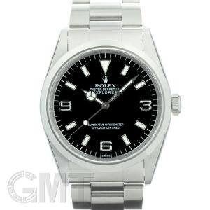 ロレックス エクスプローラーI 14270 オンリースイス 保証書1999年 付属品完品 A番  ROLEX 中古メンズ 腕時計 送料無料｜gmt