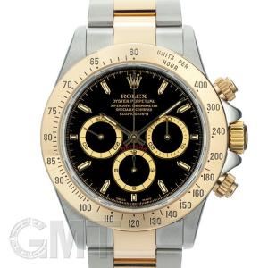 ロレックス デイトナ 16523 ブラック A番 保証書日付2000年 ROLEX 中古メンズ 腕時計 送料無料｜gmt