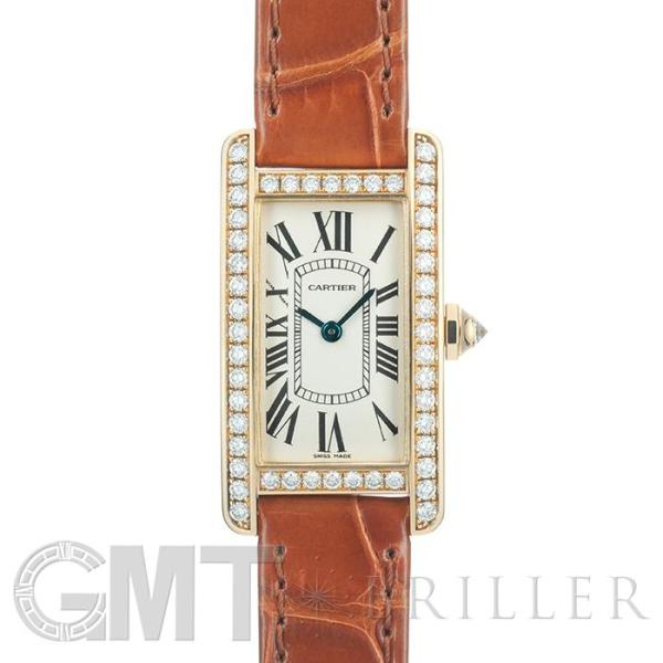 カルティエ タンクアメリカン SM WB707231 イエローゴールド CARTIER 中古レディー...