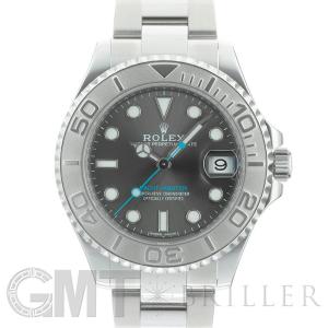 ロレックス ヨットマスター37 268622 スレート 保証書2016年 付属品完品 ランダムシリアル ROLEX 中古レディース 腕時計 送料無料｜gmt