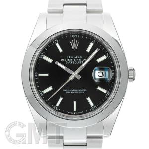 ロレックス デイトジャスト41 126300 保証書2021年 付属品完品 ランダムシリアル ROLEX 中古メンズ 腕時計 送料無料｜gmt