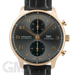 IWC ポルトギーゼ クロノグラフ IW371610 グレー IWC 中古メンズ 腕時計 送料無料｜gmt