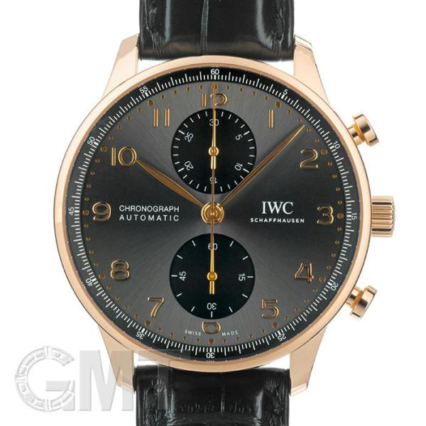 IWC ポルトギーゼ クロノグラフ IW371610 グレー IWC 中古メンズ 腕時計 送料無料