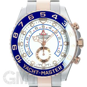 ロレックス ヨットマスターII 116681 保証書2018年 ランダムシリアル ROLEX 中古メンズ 腕時計 送料無料｜gmt