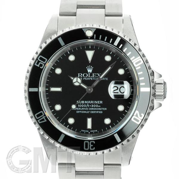 ロレックス サブマリーナーデイト 16610 保証書2002年 K番 ROLEX 中古メンズ 腕時計...