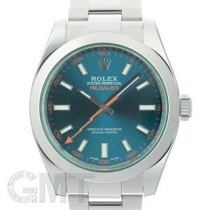 ロレックス ミルガウス 116400GV 保証書2016年 ランダムシリアル ROLEX 中古メンズ 腕時計 送料無料｜gmt