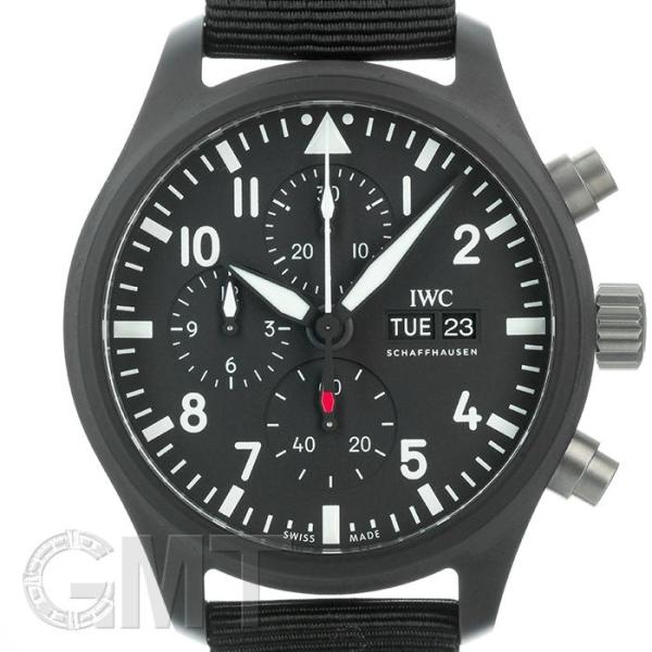 IWC パイロットウォッチ クロノグラフ トップガン IW389101 ブラックセラミック IWC ...