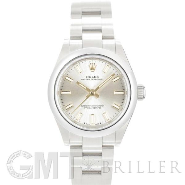 ロレックス オイスターパーペチュアル28 276200 シルバー【未使用品】保証書2024年 付属品...
