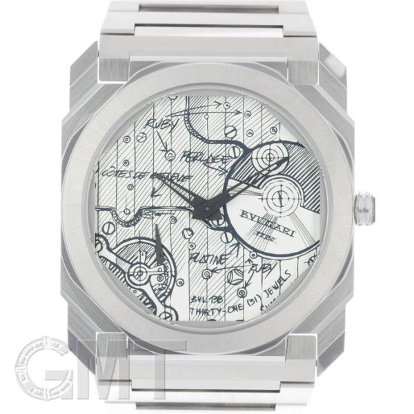 ブルガリ オクトフィニッシモ スケッチ 104163【世界限定280本】付属品完品 BVLGARI ...