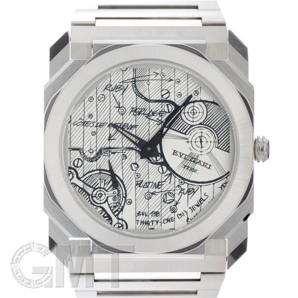 ブルガリ オクトフィニッシモ スケッチ 104163【世界限定280本】付属品完品 BVLGARI ...