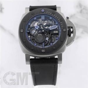 パネライ サブマーシブル S ブラバス ブルー シャドウ エディション PAM01241付属品完品 OFFICINE PANERAI 中古メンズ 腕時計 送料無料