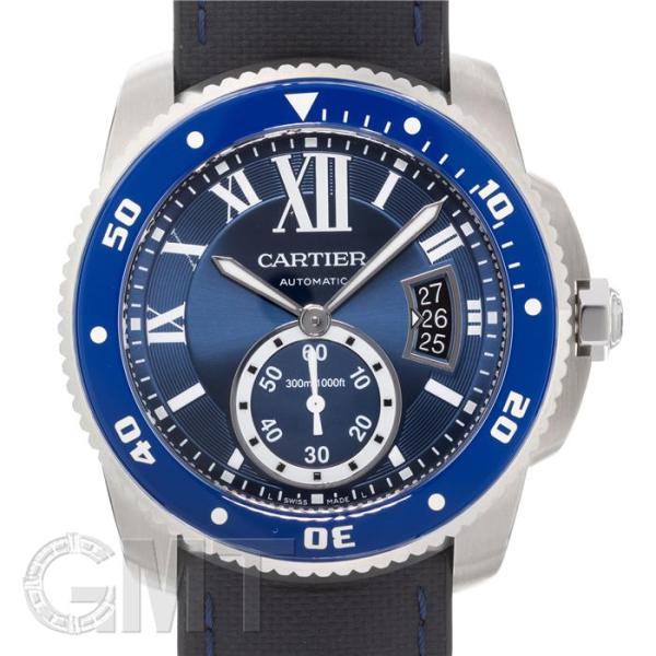 カルティエ カリブル ドゥ カルティエ ダイバー ブルー WSCA0010 付属品完品 CARTIE...