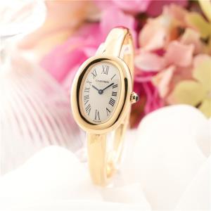 カルティエ ベニュワール ドゥ カルティエ ウォッチ スモール WGBA0025 付属品完品 CARTIER 中古レディース 腕時計