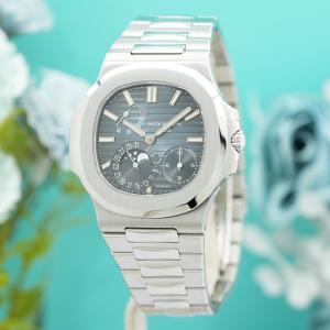 パテック・フィリップ ノーチラス プチコンプリケーション 5712/1A Tiffanyダイアル PATEK PHILIPPE 中古メンズ 腕時計 送