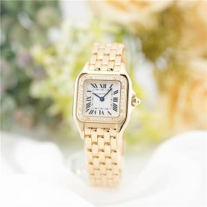 カルティエ パンテール ドゥ カルティエ SM WJPN0086 イエローゴールド 付属品完品【未使用品】 CARTIER 中古レデ