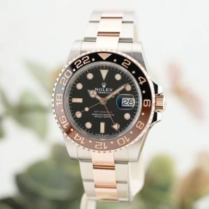 ロレックス GMTマスターII 126711CHNR 保証書2019年 ランダムシリアル 付属品完品 ROLEX 中古<br>メンズ 腕時計 送料無料