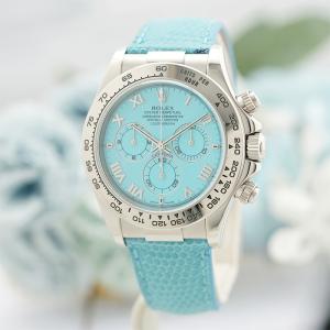 ロレックス デイトナ 116519 ビーチ ターコイズ 保証書2002年 P番 ROLEX 中古