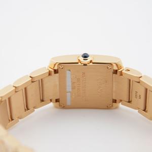 カルティエ タンク フランセーズ SM イエロ...の詳細画像5