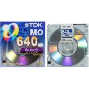 TDK 3.5MO 640MB Macフォーマット MO-R640MA｜gmy-0519