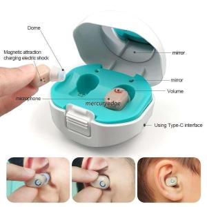 補聴器 小型 目立たない usb 充電式 デジタルの詳細画像1