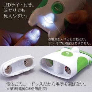 電動爪切り ライト付 介護 爪切り 爪やすり ...の詳細画像4