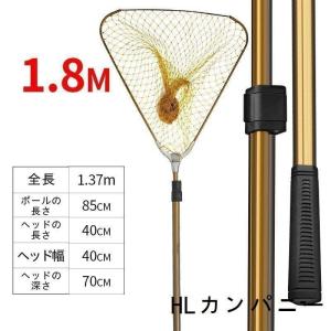 ランディングネット玉網ラバー渓流大型青物タモ網...の詳細画像2