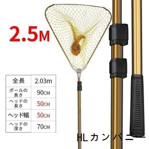 ランディングネット玉網ラバー渓流大型青物タモ網...の詳細画像4