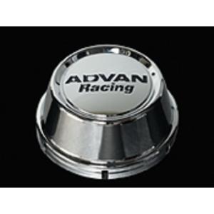 【アドバンレーシング センターキャップ】●φ73 ●ハイ ●クローム ●PCD114.3/120用 ...
