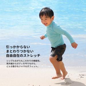 HEAZEL ラッシュガード キッズ 長袖 ロ...の詳細画像3