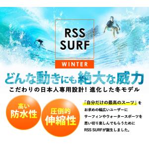 RSS SURF セミドライ ウェットスーツ ...の詳細画像1