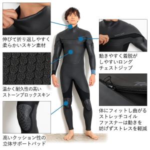 FELLOW セミドライ ウェットスーツ メン...の詳細画像4