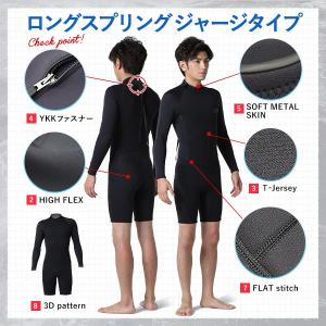 RSS SURF ウェットスーツ バックジップ...の詳細画像3
