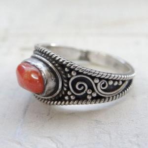 Indian Jewelry インディアンジュエリー ターコイズ 珊瑚 レッド