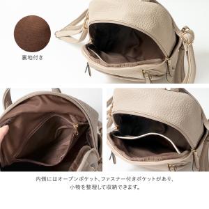 リュック レディース 小さめ 軽量 通勤 リュ...の詳細画像3