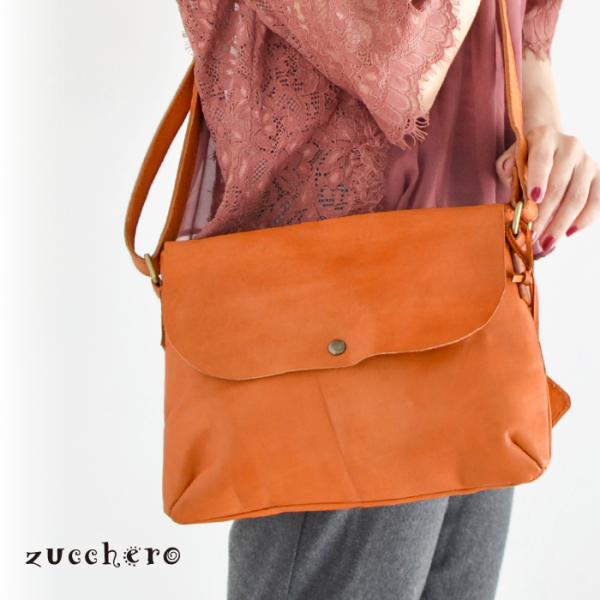 ズッケロ フィラート Zucchero filato ショルダーバッグ レディース 本革 fes G...