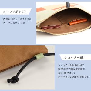 モズ moz サコッシュ レディース 本革 ポ...の詳細画像4