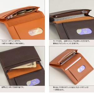 パスケース メンズ 本革 定期入れ カードケー...の詳細画像3