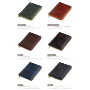 パスポートケース 本革 メンズ パスポート入れ...の詳細画像5