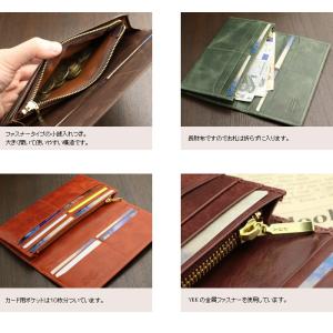 長財布 メンズ 本革 ABIES L.P. ア...の詳細画像2