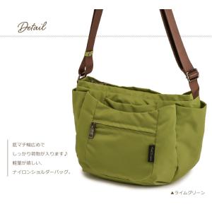 イザック ショルダーバッグ レディース ナイロ...の詳細画像3