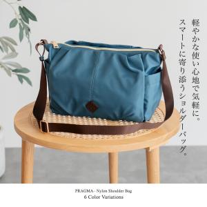 ショルダーバッグ レディース ナイロン 軽量 ...の詳細画像1
