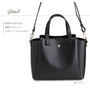 ショルダーバッグ レディース 軽い 軽量 斜め...の詳細画像3