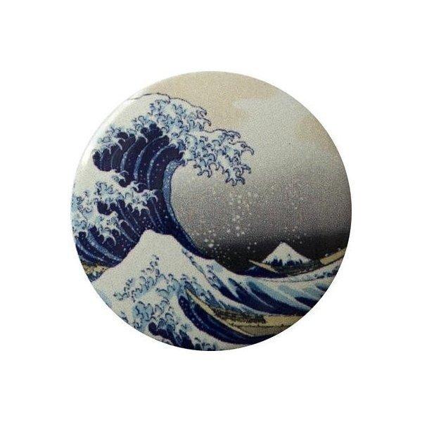 ホンダ エンジンスタートボタンカバー 浮世絵 富士山 神奈川沖浪裏 ホンダ車用