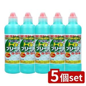 【5個セット】ロケット石鹸 強力除菌トイレブリーチ [単品内容量/500g]