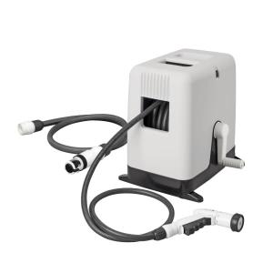 タカギ BOXYツイスター20m(チャコールグレー) 散水ホースリール RC220CG【在庫有り】