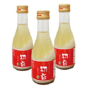 甘酒 ノンアルコール 無添加 和歌山 はつね 紀州あまざけ 初音180ml 3本セット クール便