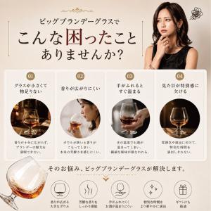 特大ブランデーグラス 特大 グラス ワイン ビ...の詳細画像1