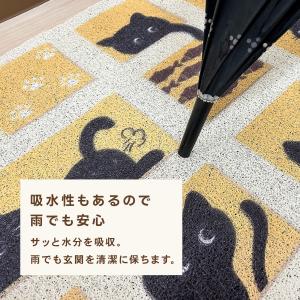玄関マット 猫 ねこ 猫柄 インテリア雑貨 か...の詳細画像5